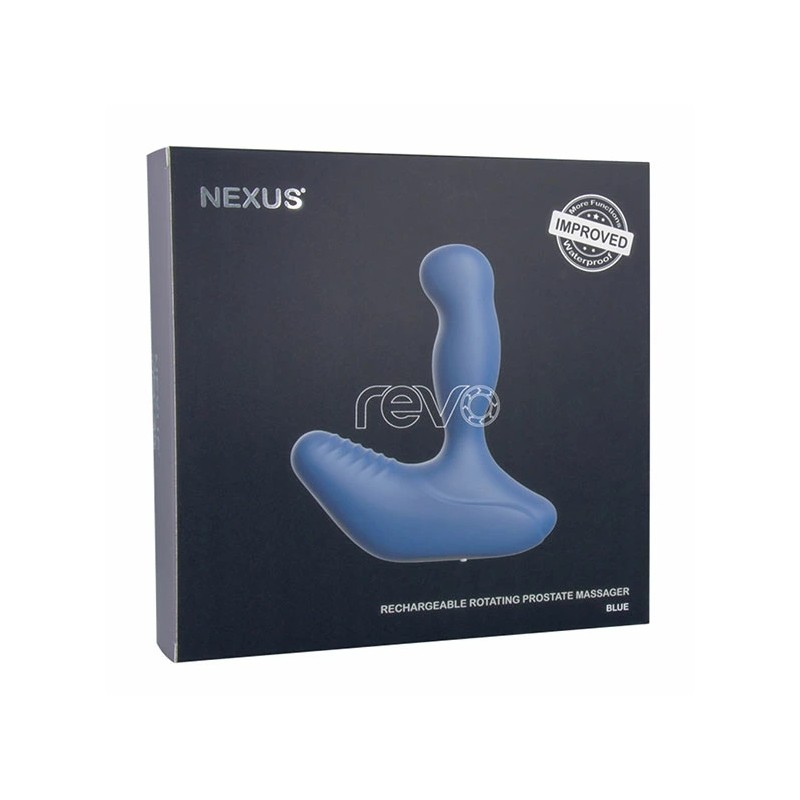 Wibrujący masażer prostaty - Nexus Revo Blue